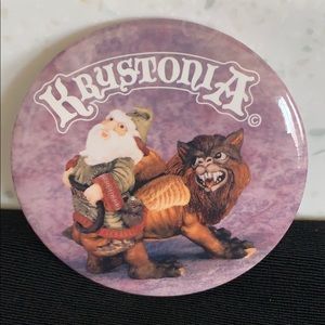 1990’s Krystonia Figurine Collection Promo Pin